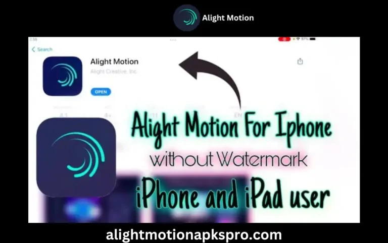 Alight motion mod apk for ios