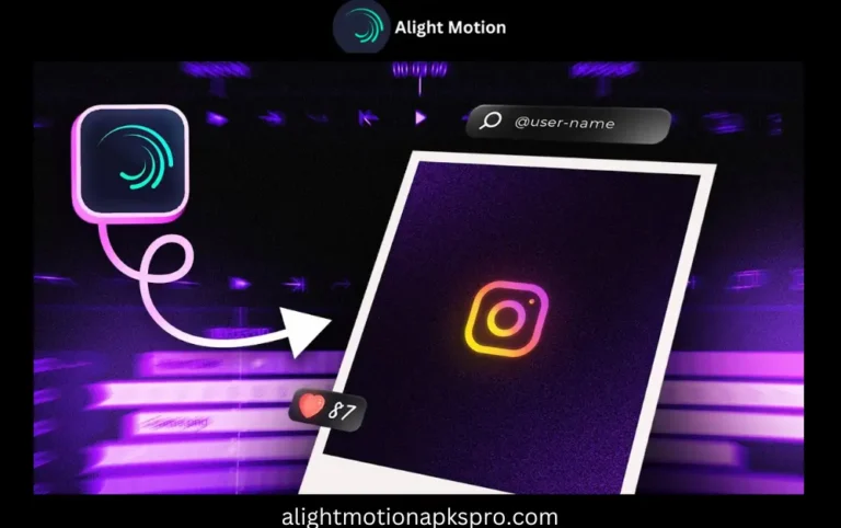 Instagram for alight motion