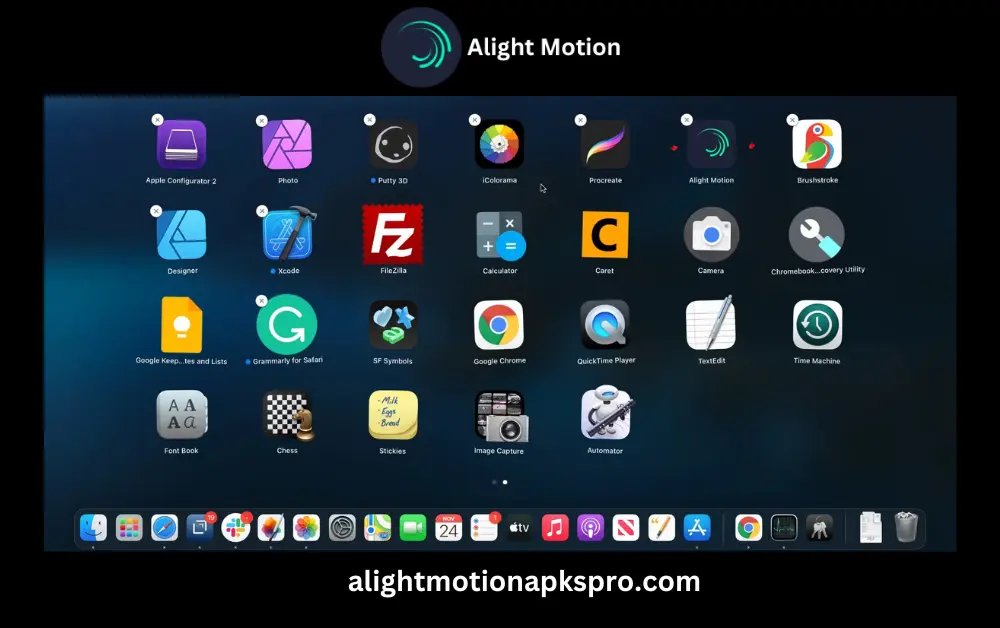 alight motion for mac