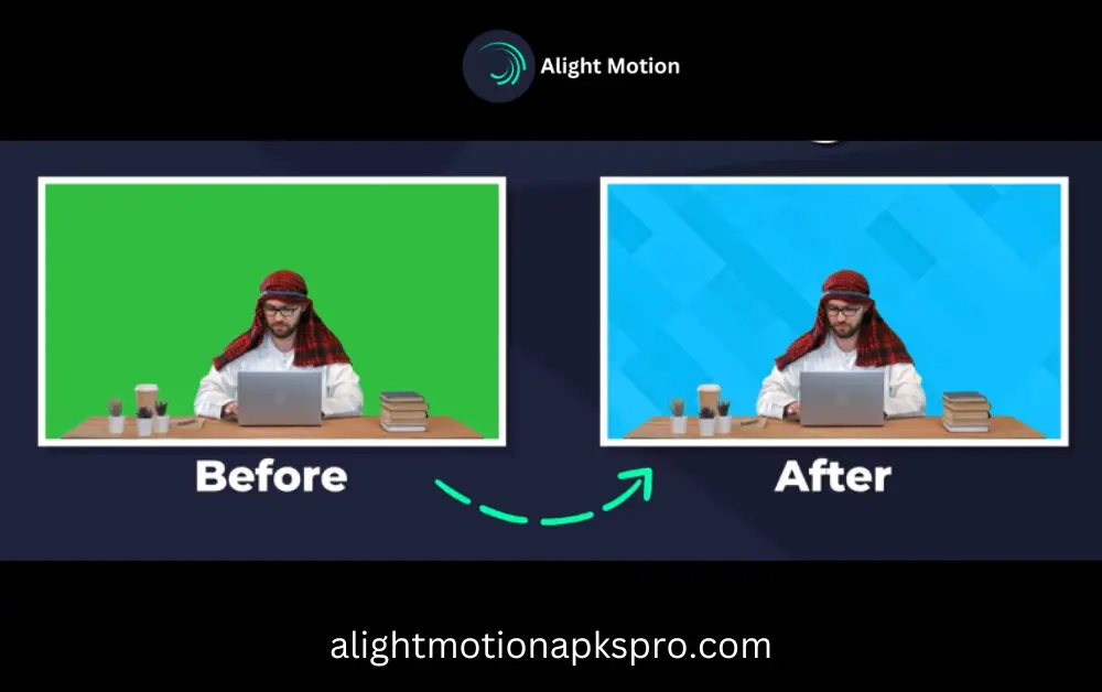Alight Motion Mod APK background removal tutorial image [2026]