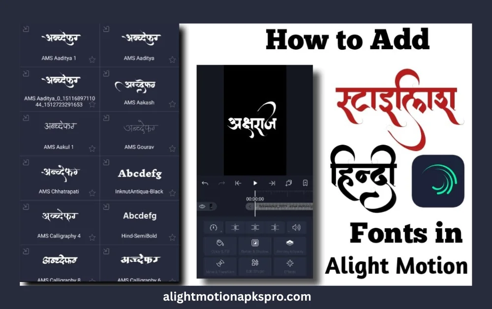 add Hindi fonts