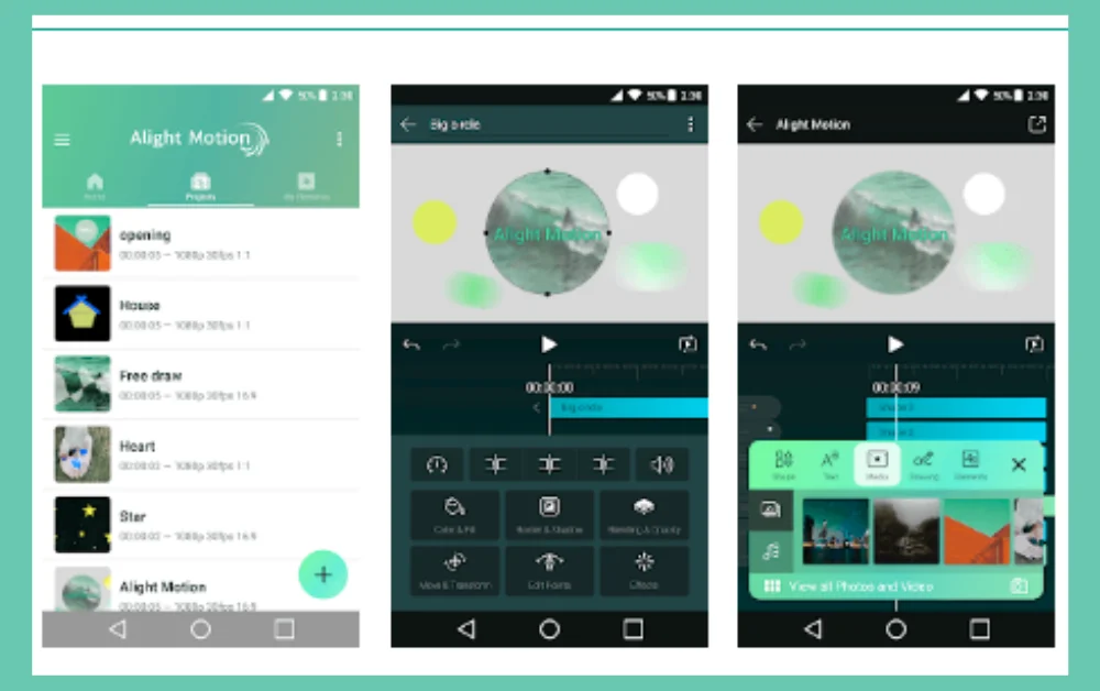 Latest features added in Alight Motion Mod APK update for 2025 version

